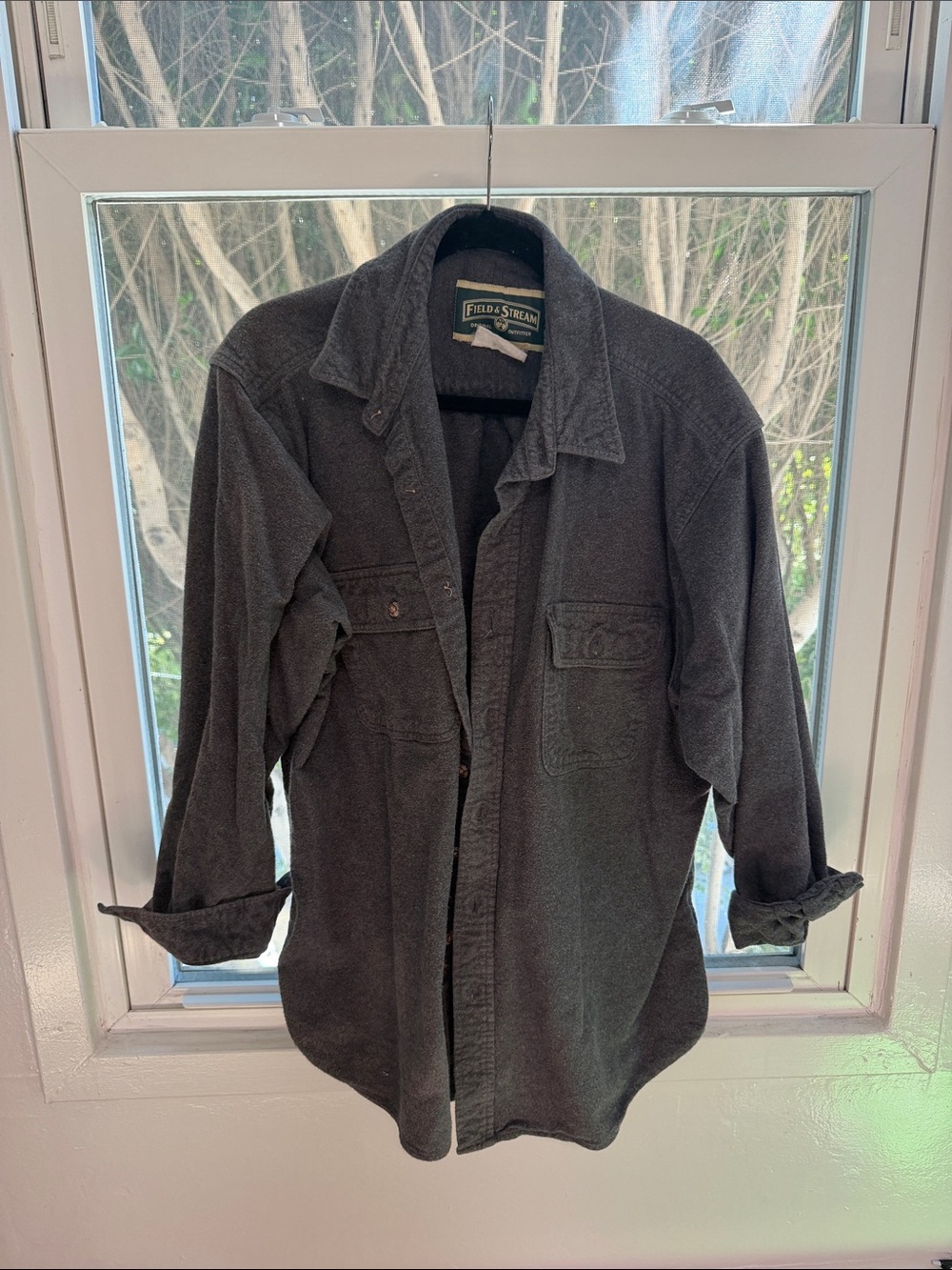 Field & Stream Men’s Charcoal Utility Shirt Jacket